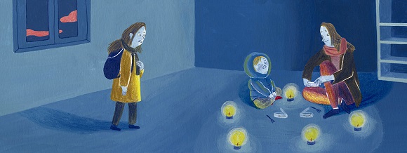 Ilustración de La película de la vida