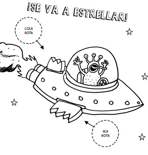 Ilustración de Aventura alienígena