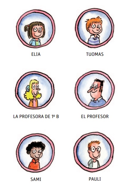Ilustración de Elia y el Broncas