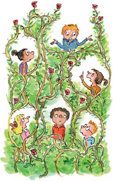 Ilustración de Elia y el Broncas