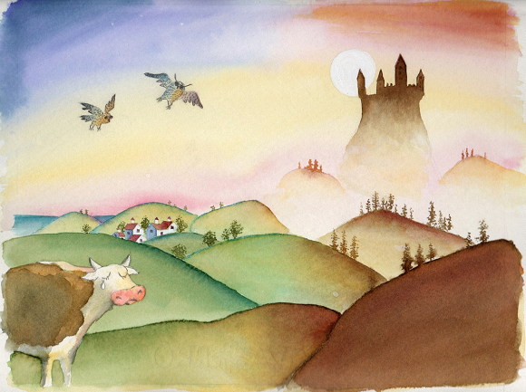 Ilustración de La sorpresa de la noche