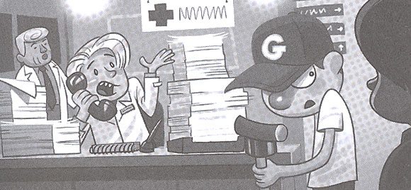 Ilustración de Gus contra Strogonov