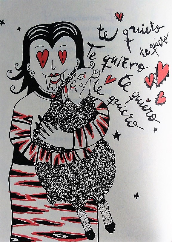 Ilustración de Vampiros poéticos