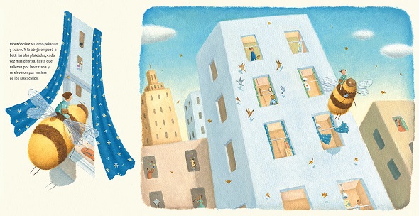 Ilustración de La abeja y yo