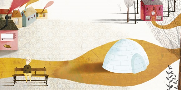 Ilustración de El iglú