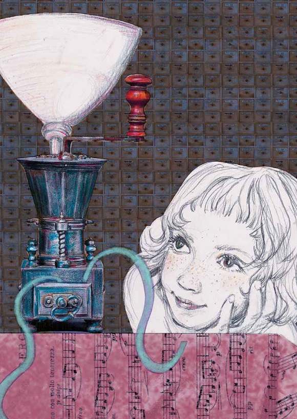 Ilustración de Arrecife y la fábrica de melodías