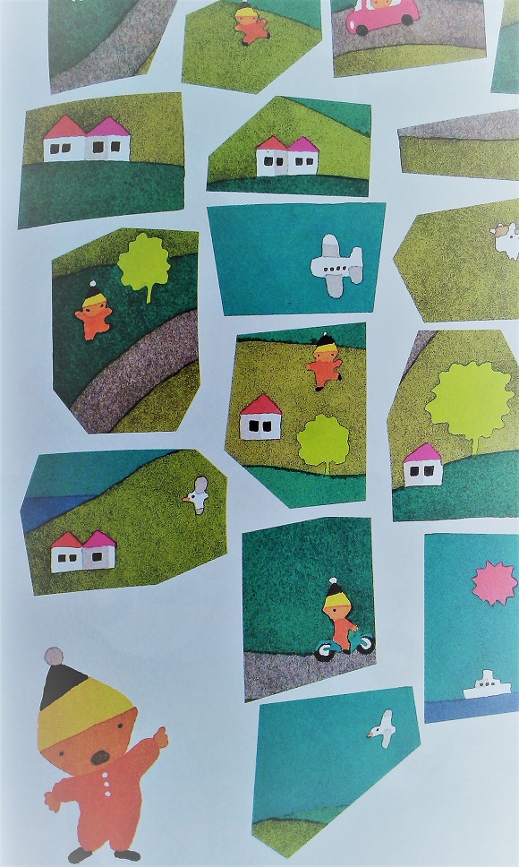Ilustración de Yasumi. Cuaderno de juegos para aprender a pensar +6