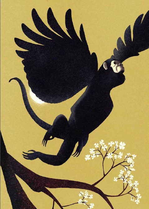 Ilustración de El Dragón Blanco y otros personajes olvidados