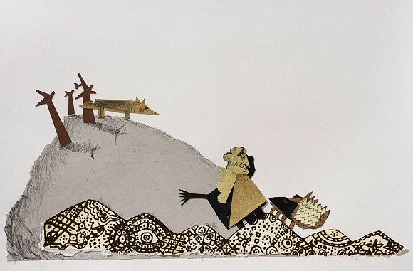 Ilustración de Los cuentos del Erizo y otros cuentos de las mujeres del Sáhara