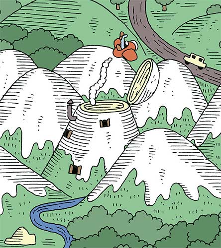 Ilustración de Mosquito al rescate