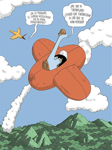 Ilustración de Mosquito al rescate