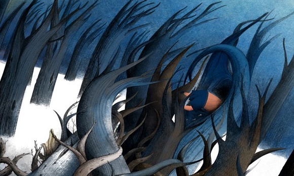 Ilustración de Dentro del bosque