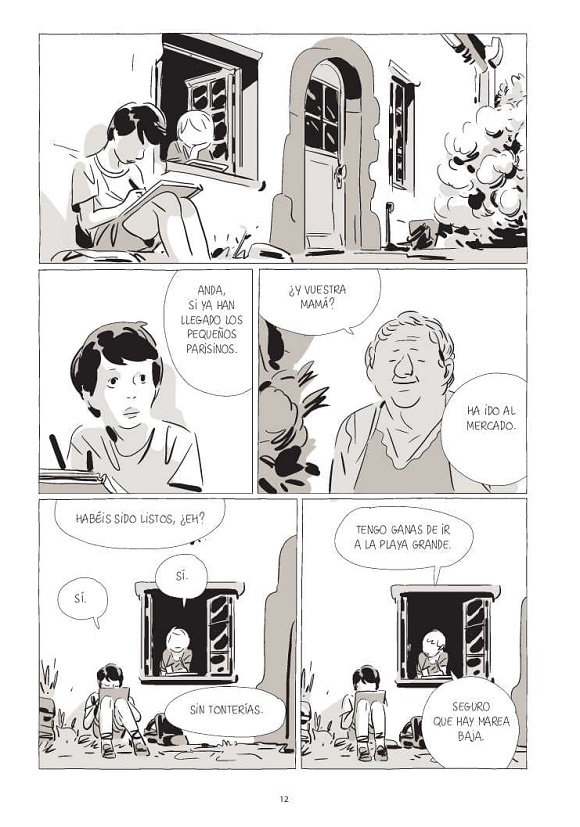 Ilustración de Una hermana