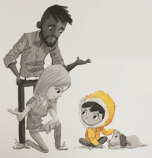 Ilustración de Totalmente Adrián