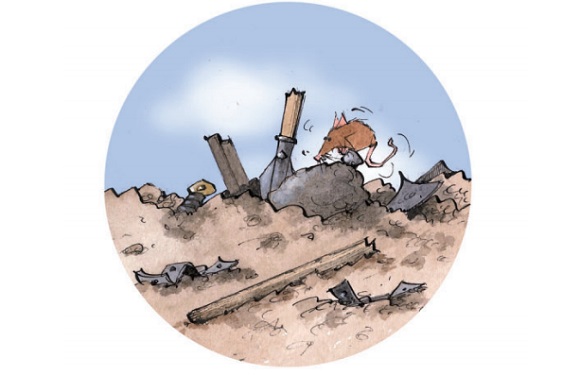 Ilustración de La Ilíada contada a los niños