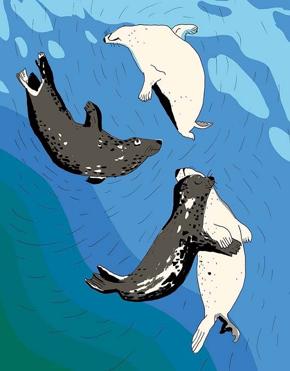Ilustración de La vida amorosa de los animales