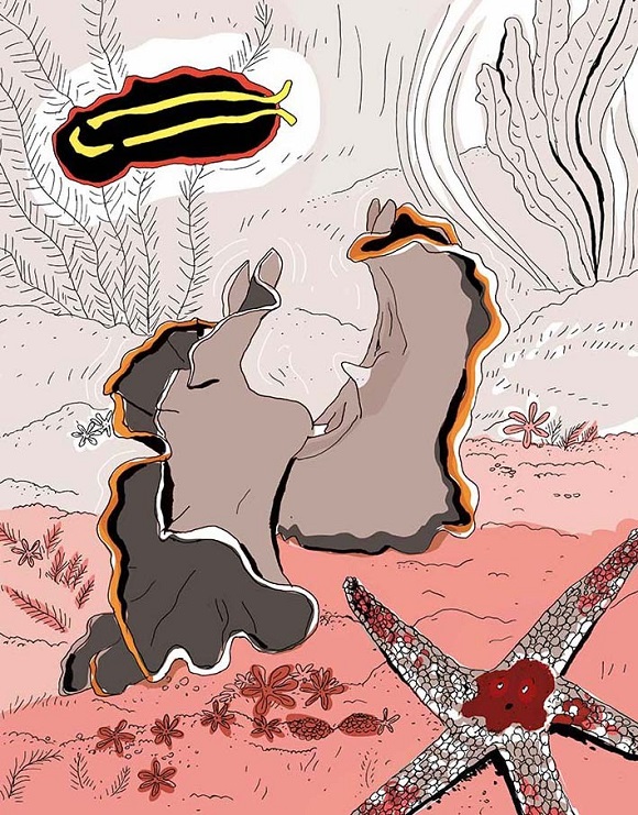 Ilustración de La vida amorosa de los animales