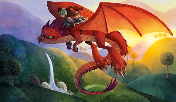 Ilustración de Guía secreta de un Guardián de Dragones