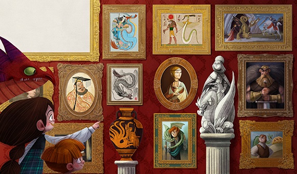 Ilustración de Guía secreta de un Guardián de Dragones