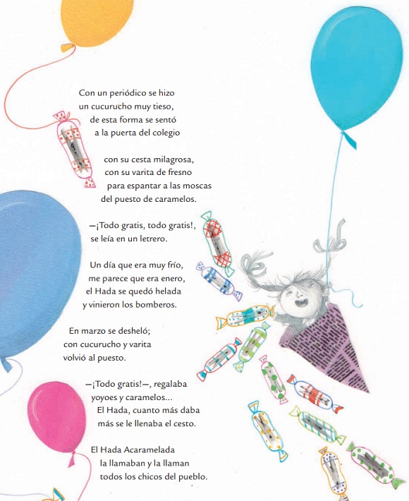 Ilustración de El hada acaramelada
