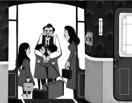 Ilustración de El hotel