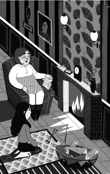 Ilustración de El hotel