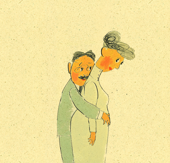 Ilustración de Sobre un rayo de luz