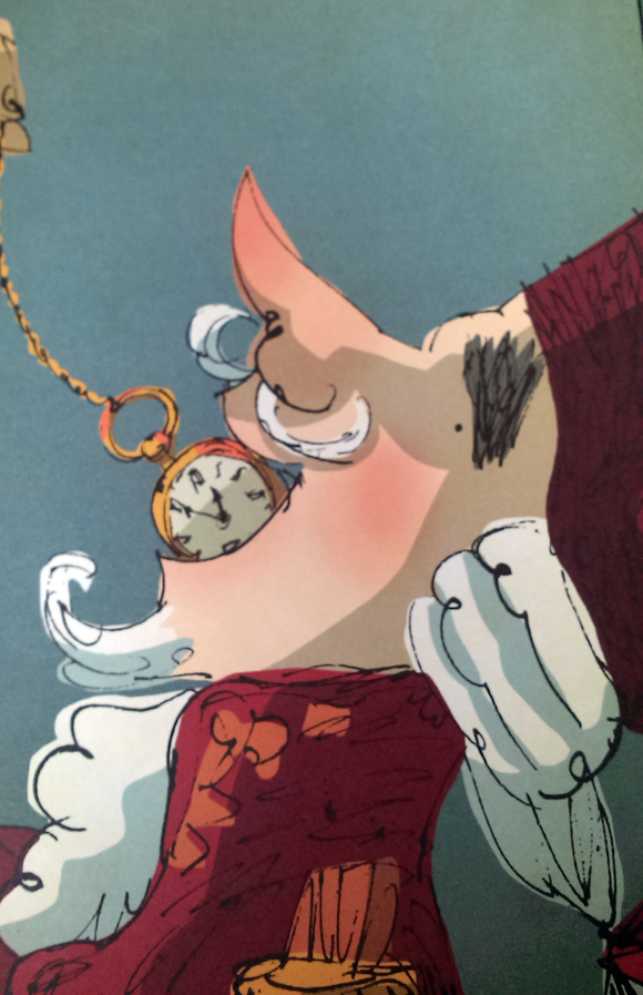 Ilustración de Las estrambóticas aventuras del barón de Münchhausen