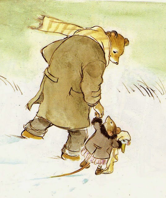 Ilustración de Ernesto y Celestina han perdido a Simeón