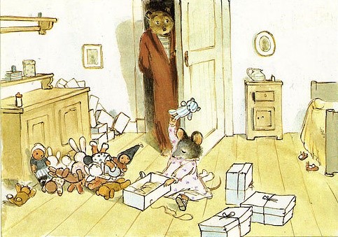 Ilustración de Ernesto y Celestina han perdido a Simeón