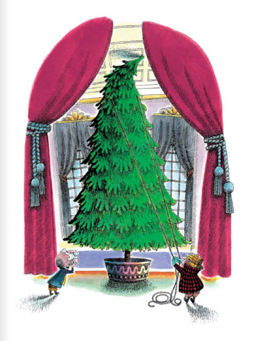 Ilustración de El árbol de Navidad del señor Viladomat