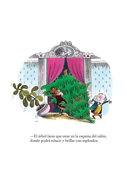 Ilustración de El árbol de Navidad del señor Viladomat