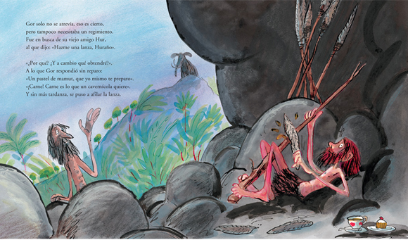 Ilustración de Empanada de mamut