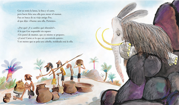 Ilustración de Empanada de mamut