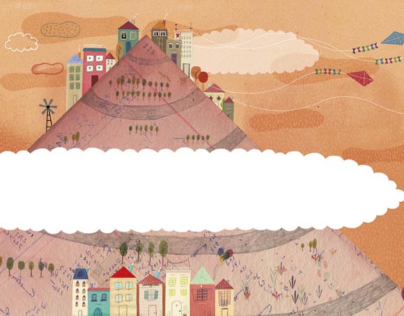 Ilustración de Una montaña cualquiera