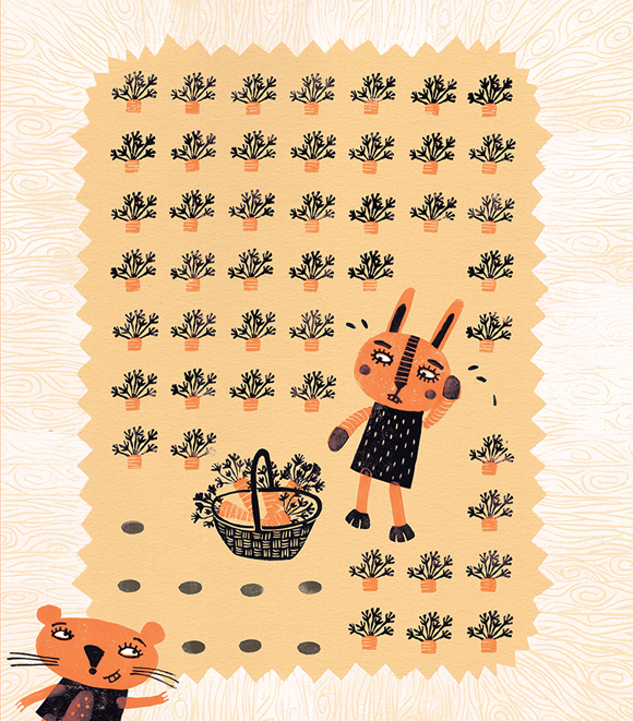 Ilustración de La huerta de Simón