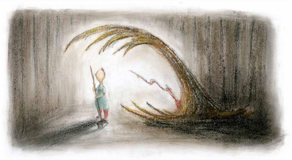 Ilustración de El circo de los monstruos