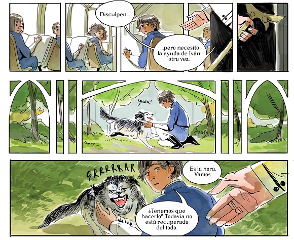 Ilustración de Mirror. El reflejo de la montaña