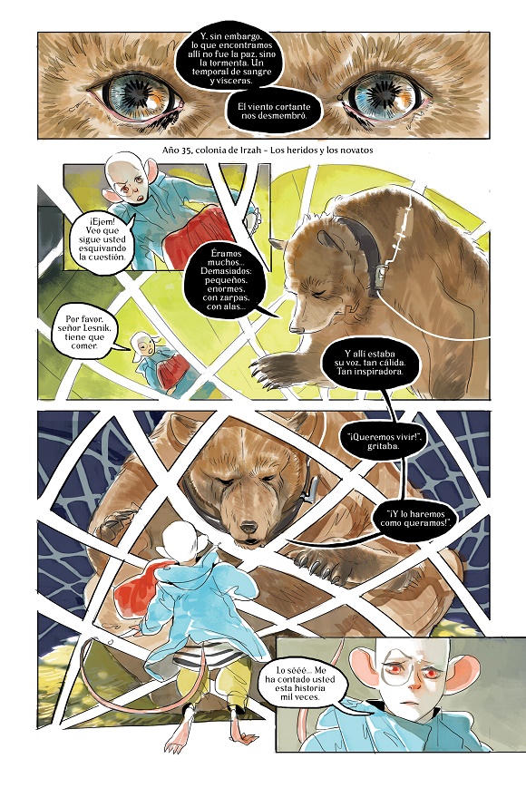 Ilustración de Mirror. El reflejo de la montaña