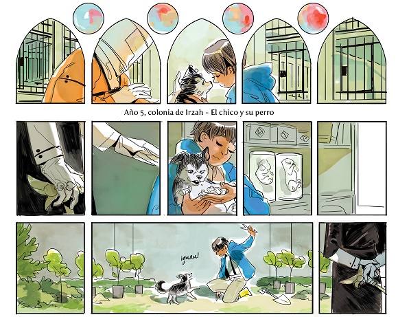 Ilustración de Mirror. El reflejo de la montaña