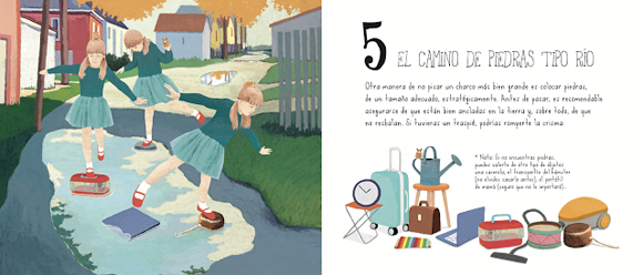 Ilustración de Nueve formas de NO pisar un CHARCO
