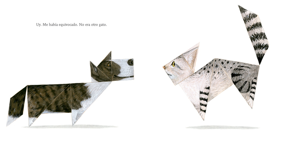 Ilustración de Tangram Gato