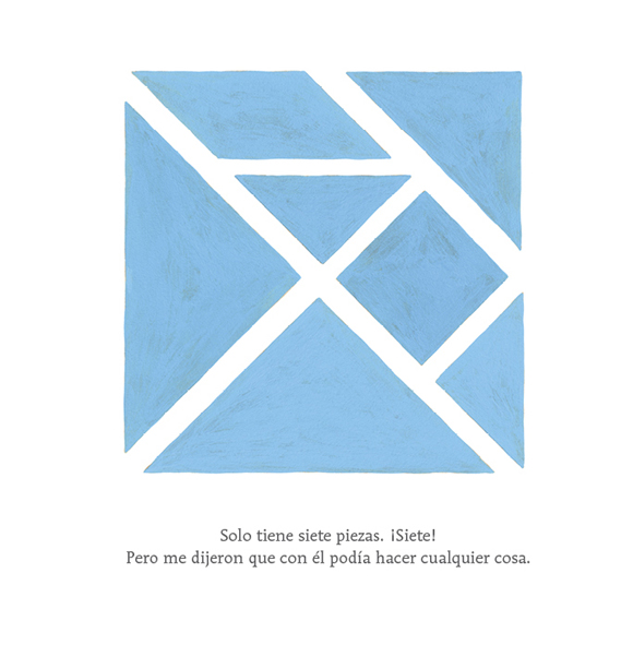 Ilustración de Tangram Gato