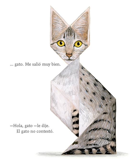 Ilustración de Tangram Gato