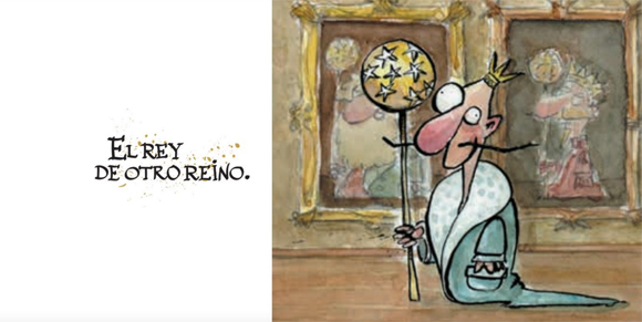 Ilustración de Un rey de quién sabe dónde
