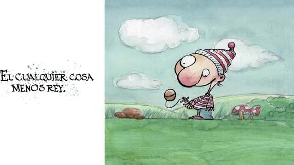 Ilustración de Un rey de quién sabe dónde