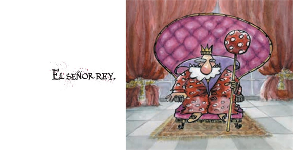 Ilustración de Un rey de quién sabe dónde