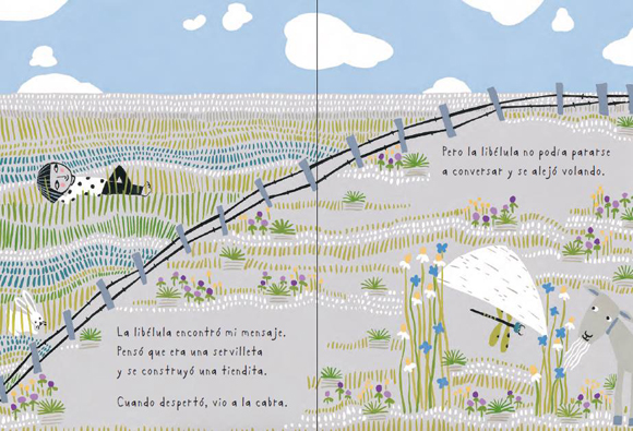 Ilustración de Te escribí un mensaje