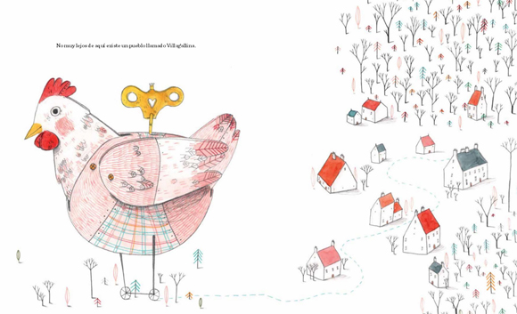 Ilustración de El enigma de Villagallina