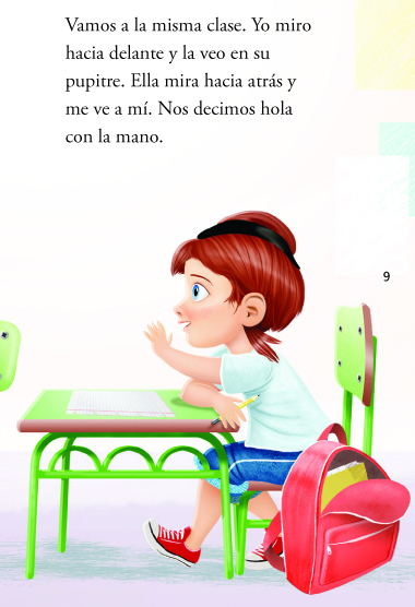 Ilustración de La niña que quería pasear perros (pequeños)